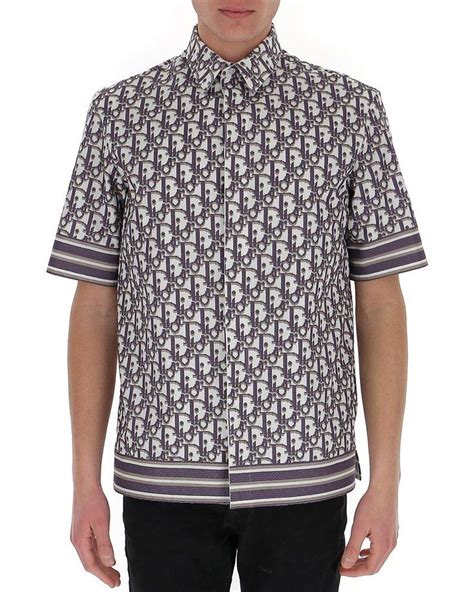 dior oblique beaded shirt